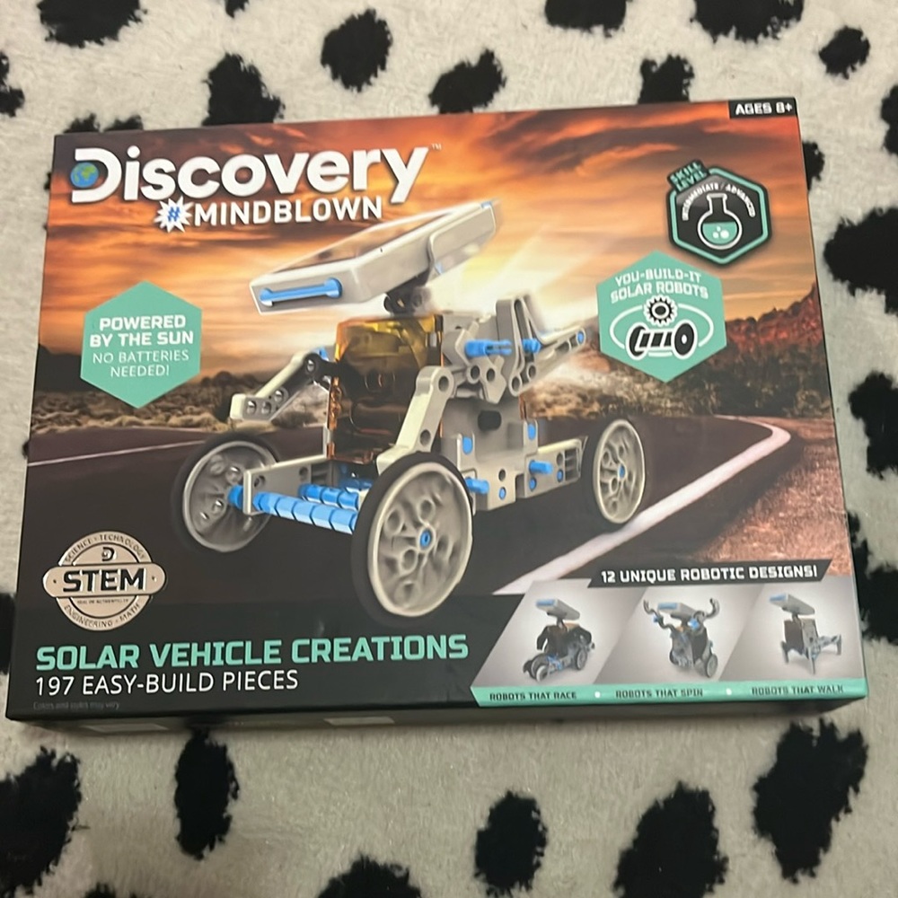 NIB Discovery Mind Blown Solar Vehicle Creations